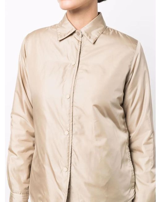 Aspesi Natural Padded Shirt Jacket