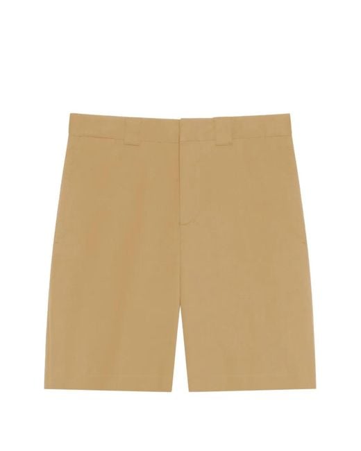 Bermudas Chino De Algodón Givenchy de hombre de color Natural