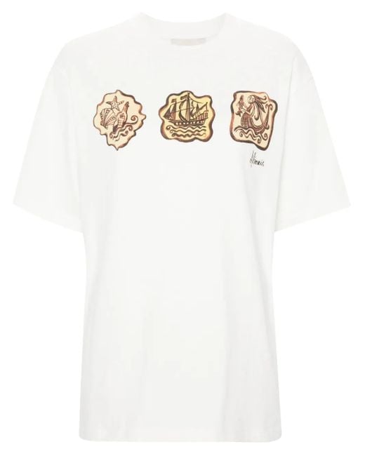 T-Shirt Relic ALÉMAIS en coloris White