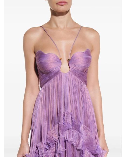 Maria Lucia Hohan Roxene Gown in Purple | Lyst
