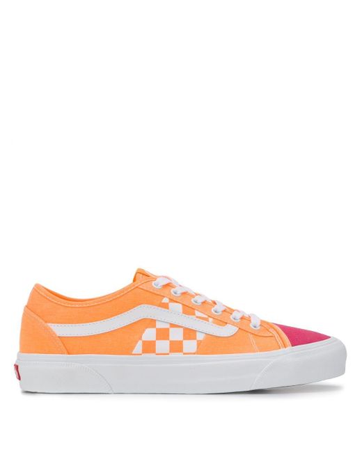 Vans Orange Racing Sneakers for men