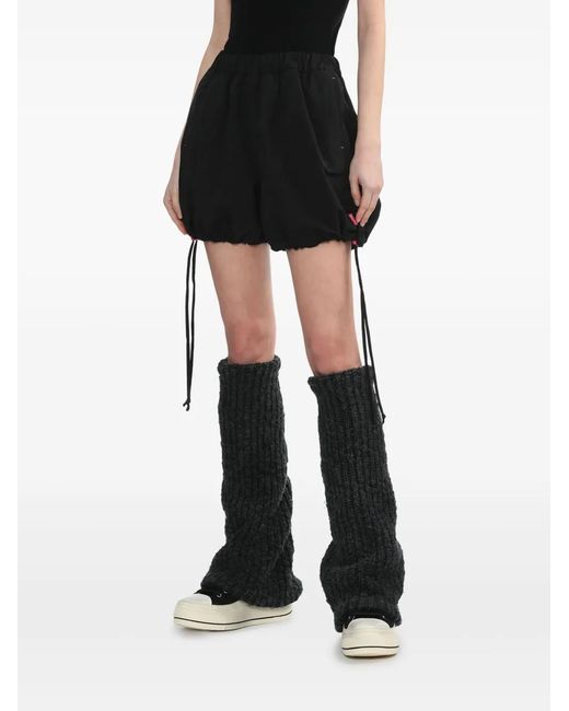 BAPY BY *A BATHING APE® Black Logo-Tag Shorts