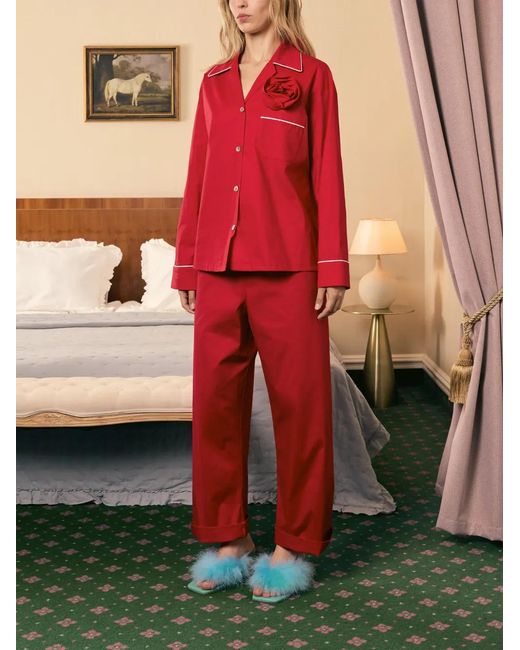 Sleeper Red The Rose Pajama