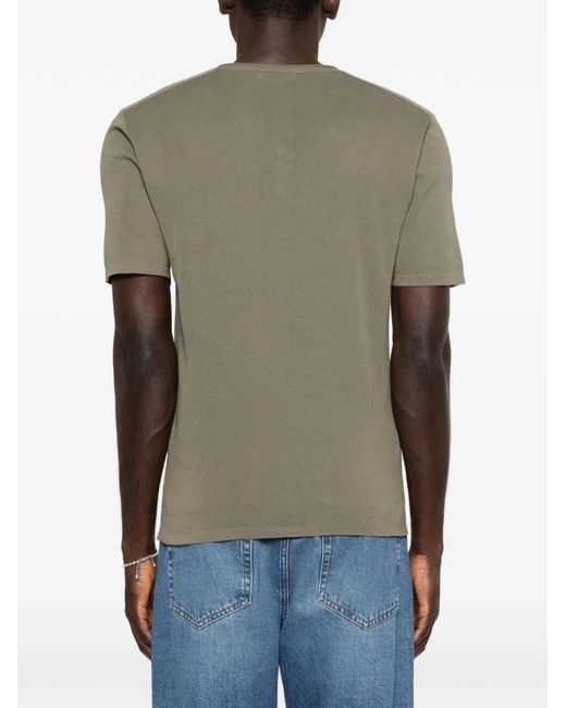 Roberto Collina Green Buttoned Polo Shirt for men