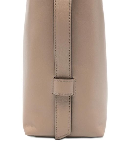 Furla Natural Zip-Fastening Leather Shoulder Bag