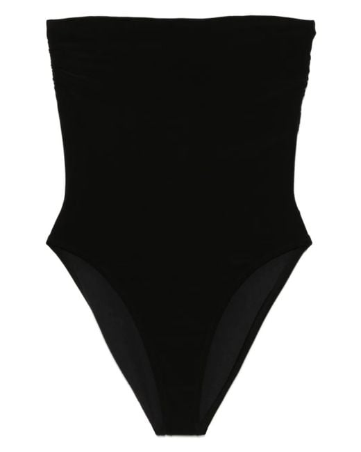 Norma Kamali Bishop Badpak in het Black