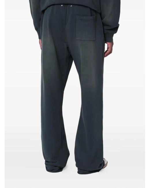 Golden Goose Deluxe Brand Blue Shaded-Effect Straight-Leg Trousers for men