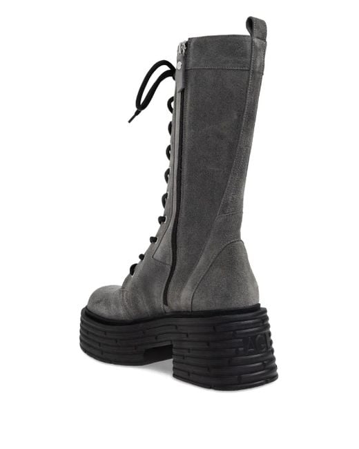 Botas con cordones Agl Attilio Giusti Leombruni de color Black