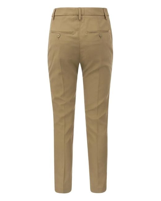 Dondup Natural Carmen Buttoned Trousers