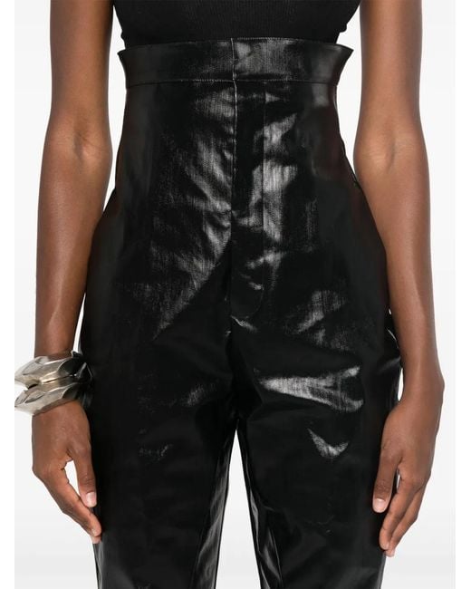 Rick Owens Black Dirt Bolan Trousers