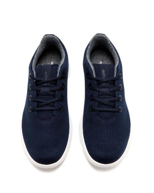 ALLBIRDS Blue Mesh Sneakers for men