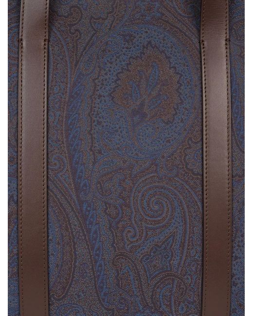 メンズ Etro ペイズリー ハンドバッグ Blue