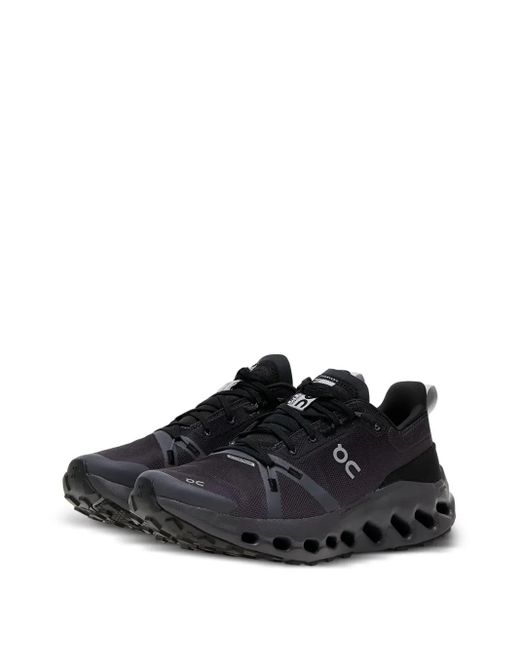 On Shoes Black Cloudsurfer Trail Sneakers