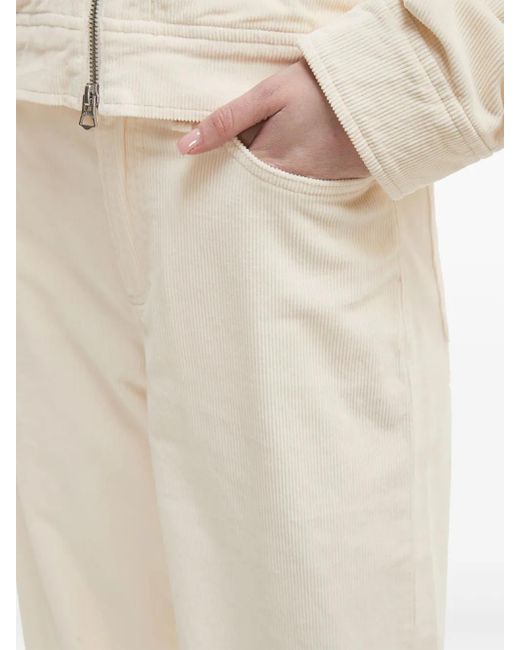 Rag & Bone White Corduroy Trousers