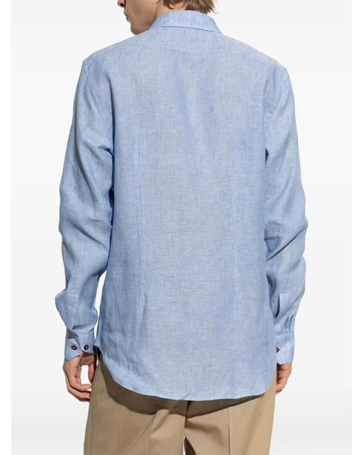 Paul Smith Blue Buttoned Shirt for men
