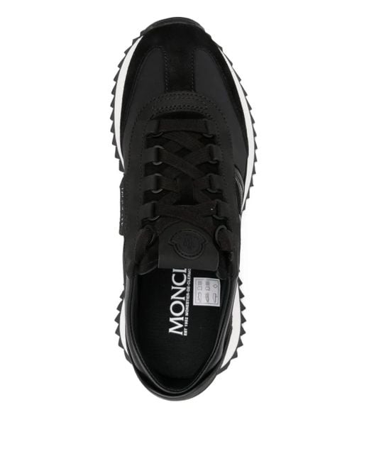 Moncler Black Pacey2 Sneakers Mit Wildledereinsätzen