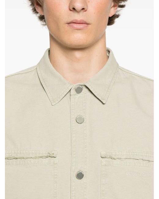 44 Label Group Desert Shirtjack in het White