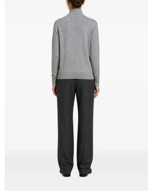 RETORI Gray Roll-Neck Sweater