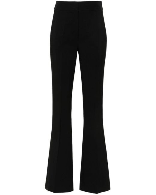 Genny Black Iconic Tailored Flared Trousers