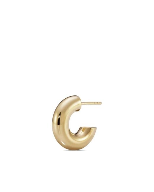 Maria Black Metallic Tempelhofer Single Chunky Hoop