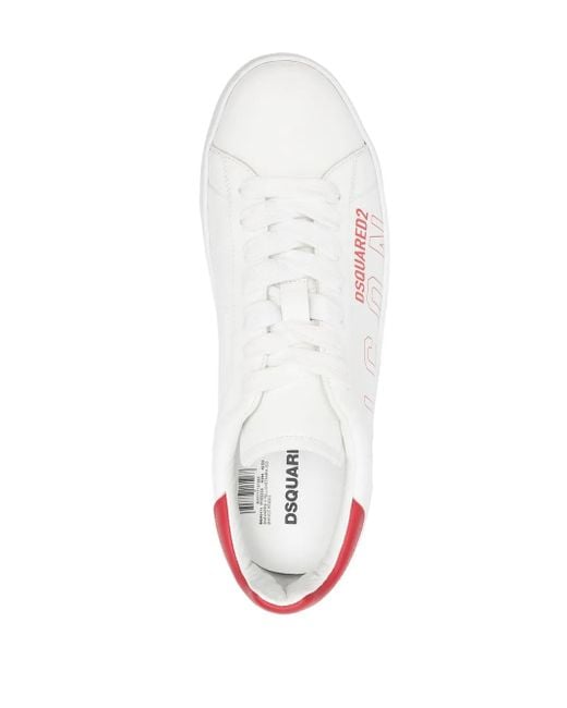 メンズ DSquared² Maple-leaf スニーカー White