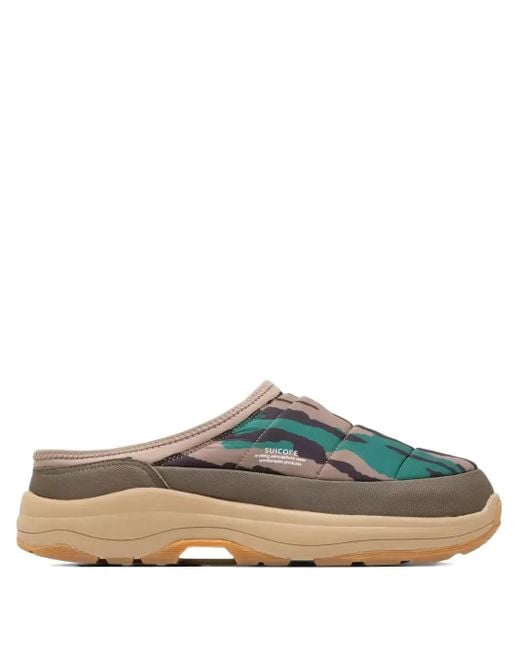 Suicoke Pepper Slipper in Green für Herren