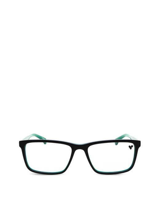 Calvin Klein Brille Mit Eckigem Gestell in Black für Herren