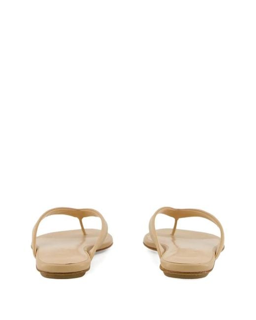 Le Monde Beryl Natural Flat Thong Sandals