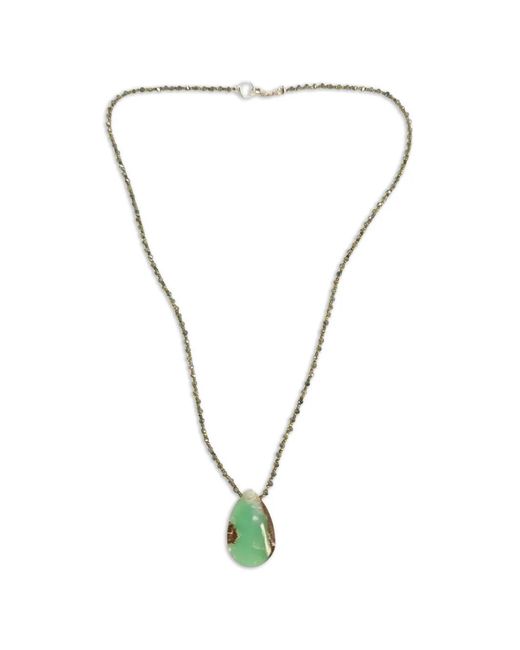 Collier Chrysoprase Madison en coloris Metallic