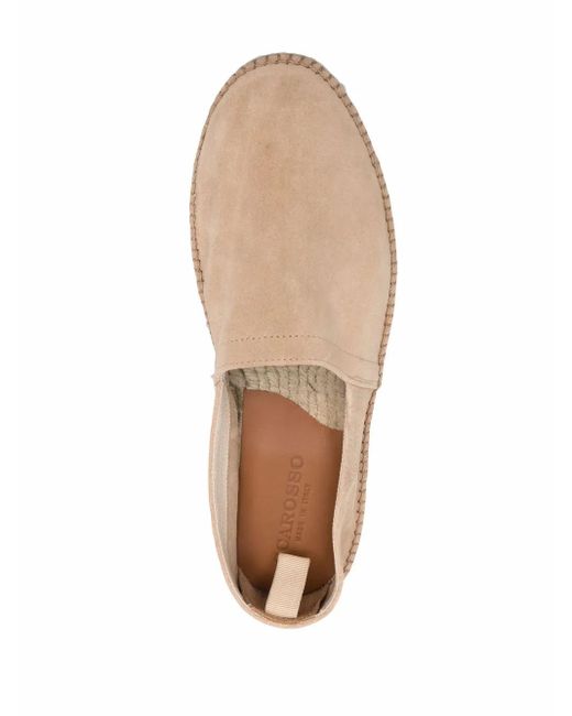 Scarosso Natural Pablo Suede Espadrilles for men