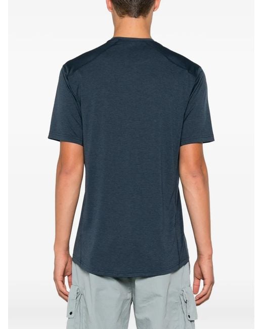 Haglöfs Blue Logo-Print Short-Sleeve T-Shirt for men