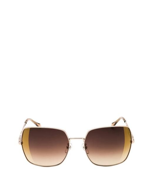 Just Cavalli Brown Oversized-Frame Sunglasses