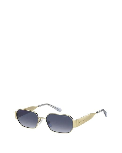 Marc Jacobs Blue Rectangle Frame Sunglasses