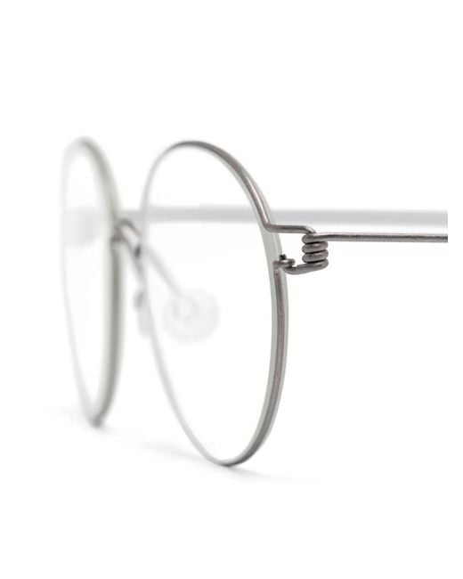 Lindberg Metallic Panto Glasses