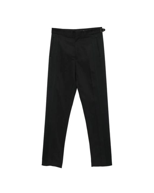 Vivienne Westwood Black Buckled Tailored Trousers for men