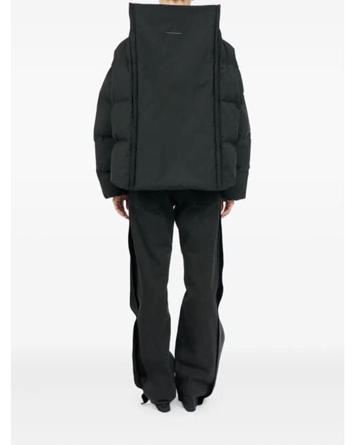 MM6 by Maison Martin Margiela パデッド ボンバージャケット Blue