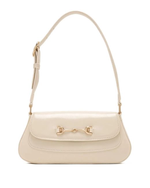 Sam Edelman Natural Petit Sac Porté Épaule Loraine À Mors