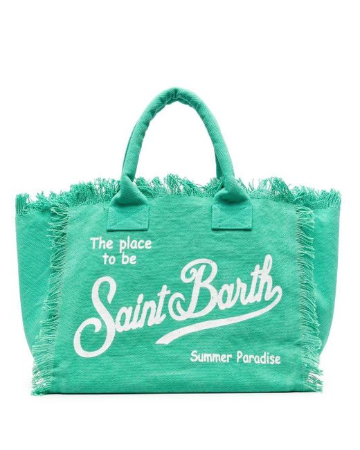 Mc2 Saint Barth Green Vanity Strandtasche