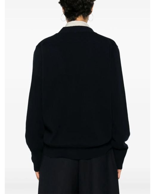 Studio Nicholson Black Rall Pullover