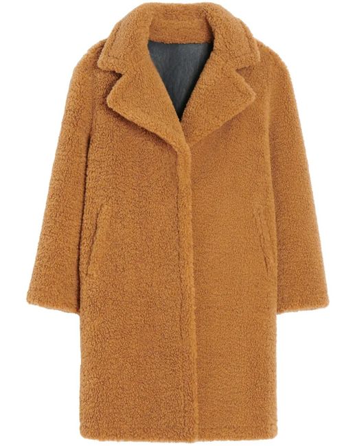Apparis Brown Anei Reversible Coat
