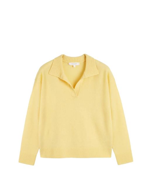 Pull À Col Polo Chinti & Parker en coloris Yellow