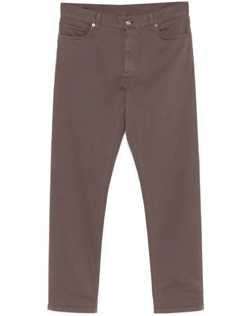 Zegna Gray City Chinos for men