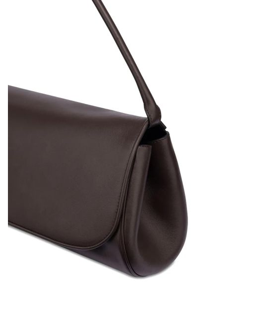 Alberta Ferretti Black Schultertasche Aus Leder