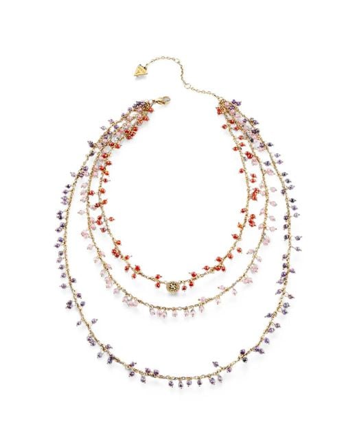 Guess White Porto Venere Necklace