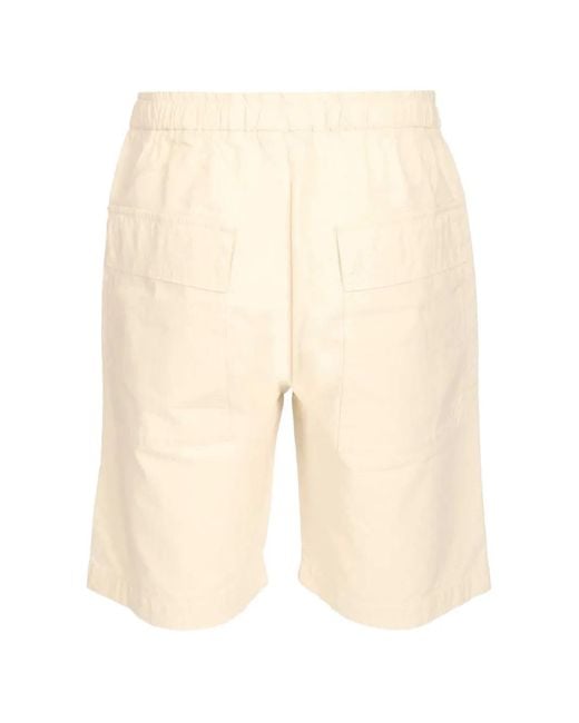 Barena Natural Elasticated Garzoto Shorts for men