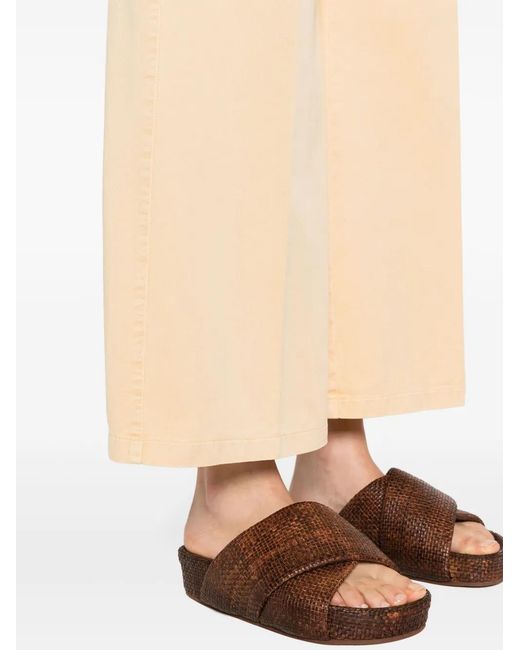 Forte_forte Natural Wide Leg Trousers