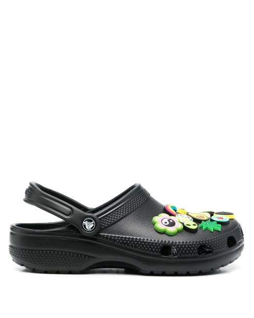 CROCSTM Hippie Freak Slingback-Clogs in Black für Herren