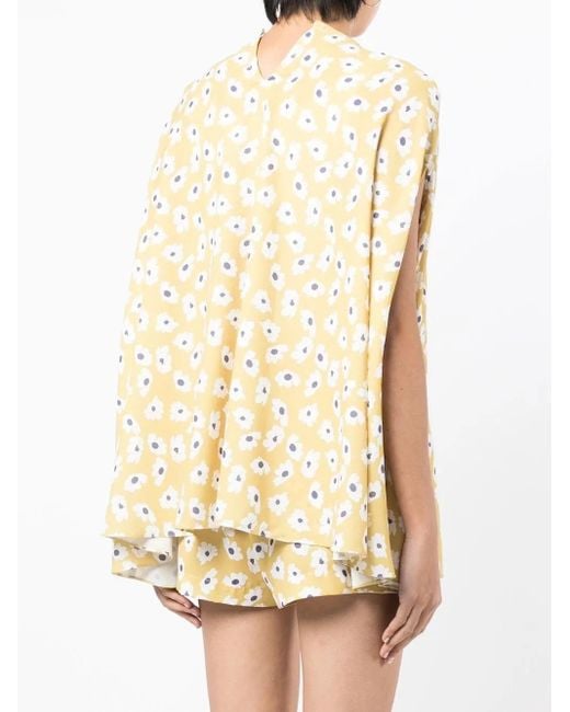 Tunique À Fleurs Bambah en coloris Natural