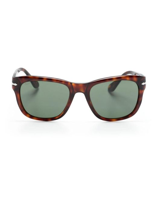 Persol Gray Po3313s Tortoiseshell-effect Sunglasses