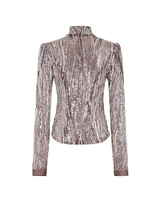 Rabanne White Sequin-Embellished Top